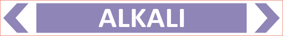Alkali Pipe Marker PI 450503
