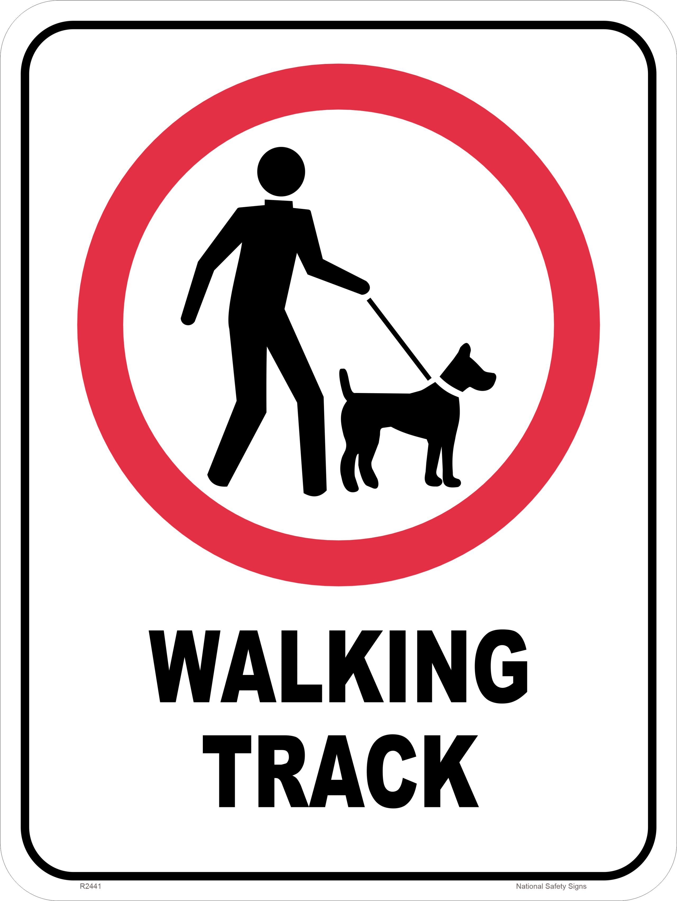 Walking Track Signs R2442