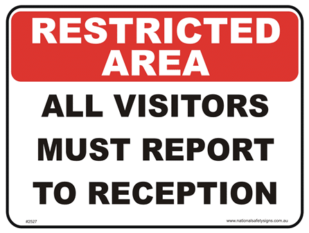 reception signs