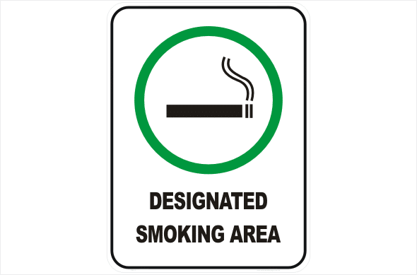 Designated Smoking Area