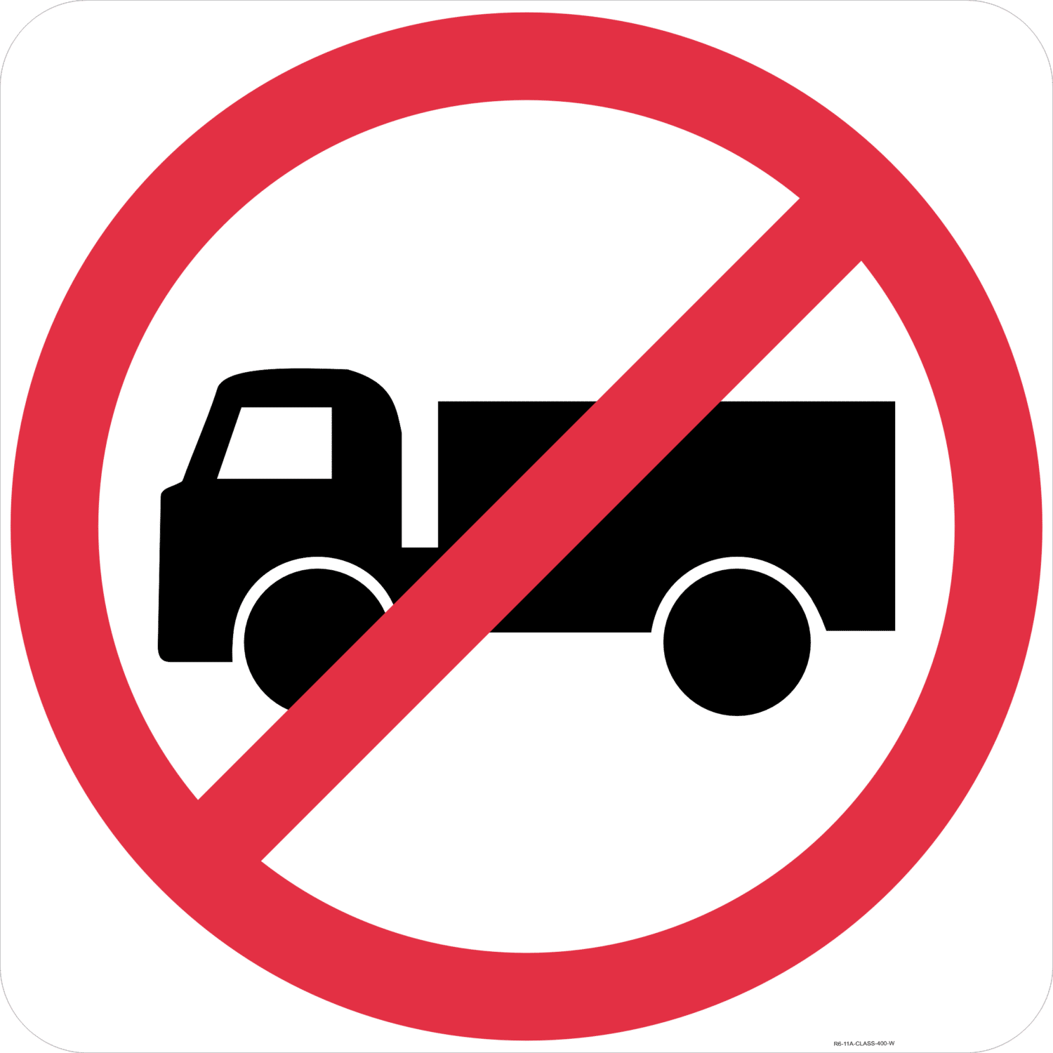 R6-10-2 Trucks Prohibited