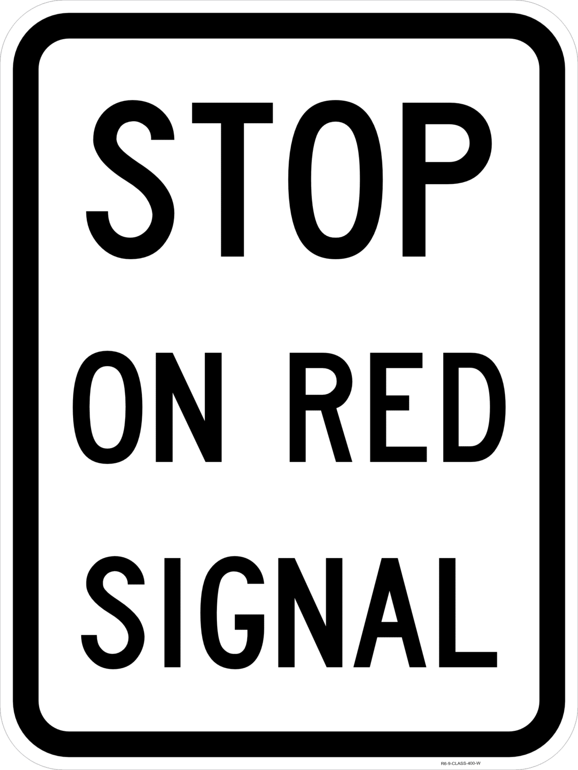 R6-9 Stop On Red Signal