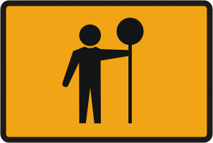 Prepare to stop sign