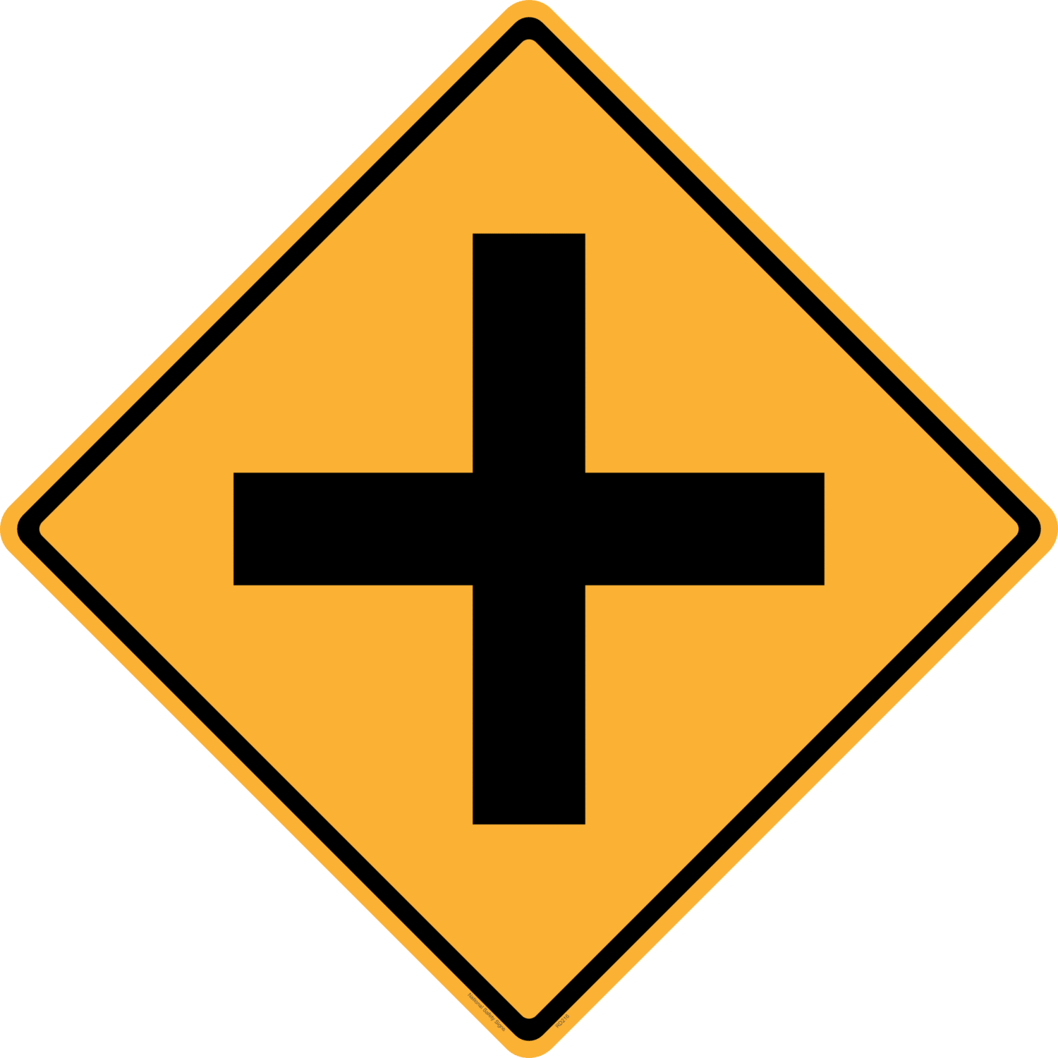 Cross Road Sign RD216