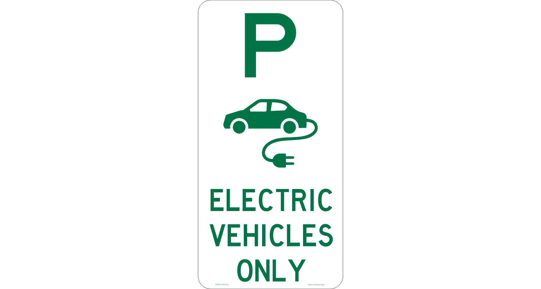 Parking - Electric Vehicles Only WA RD600