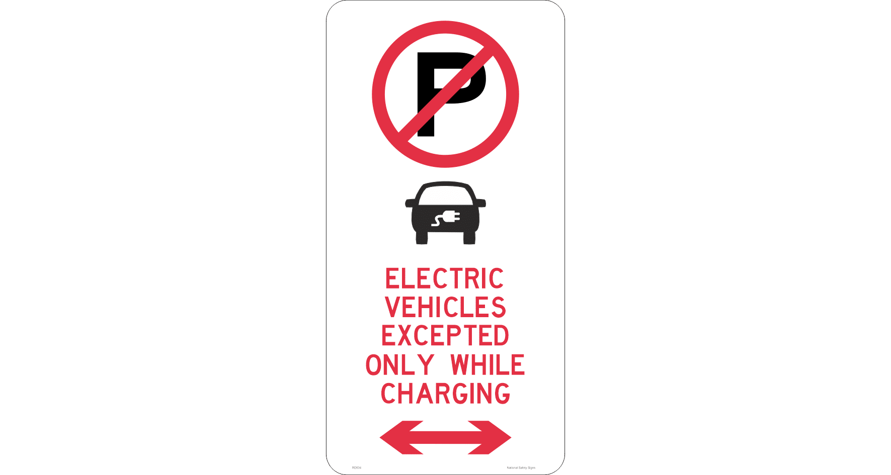 Electric Vehicles excepted only while charging - VIC  RD604