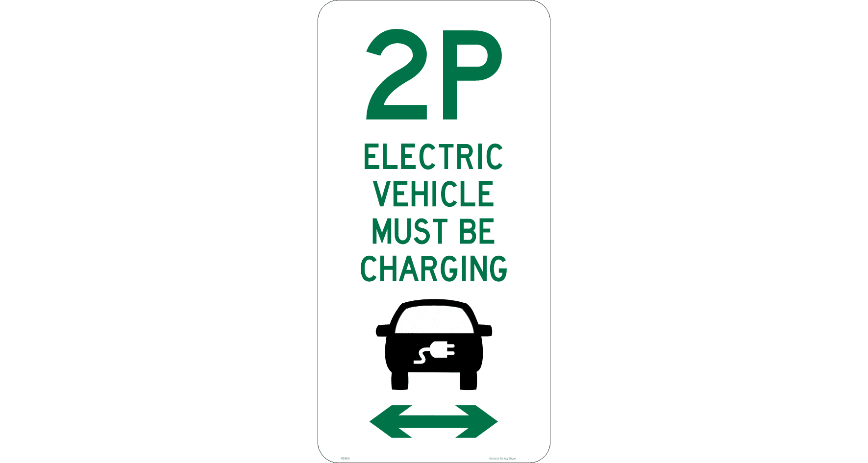 Electric Vehicles Must be Charging - VIC  RD605