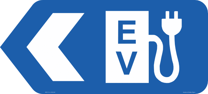 NSW Electric Vehicle Directional Fingerboard RD613
