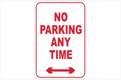 Parking Signs - No Parking signs - Car Park Signs