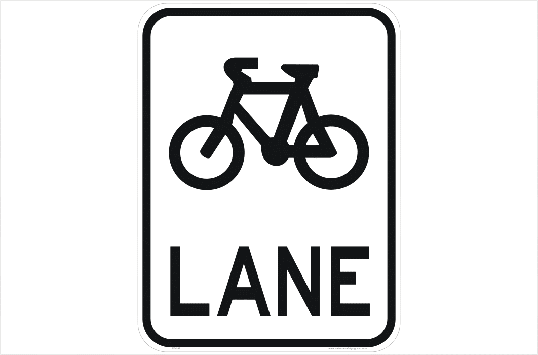 Bicycle Lane Sign