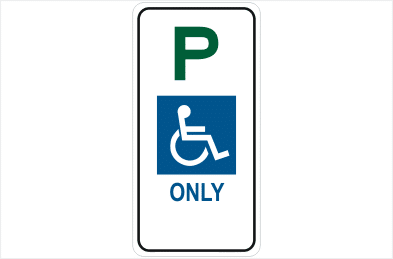 Disabled Parking Sign