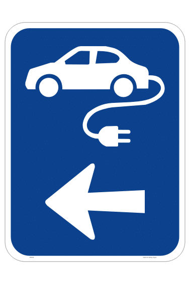 Electric Vehicle Station sign