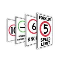 Restriction Signs - Restricted to and Permitted