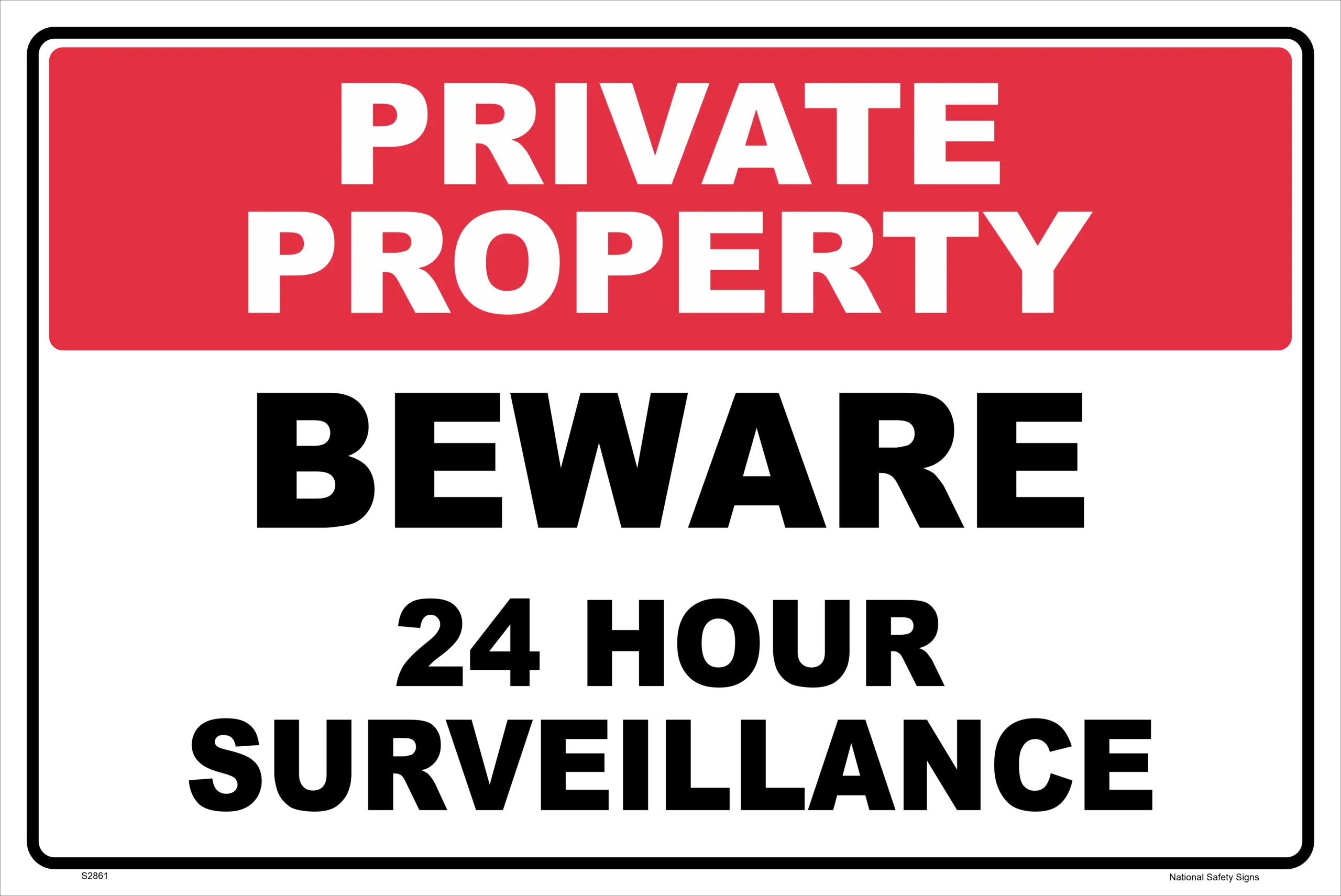 Private Property Signs S2861