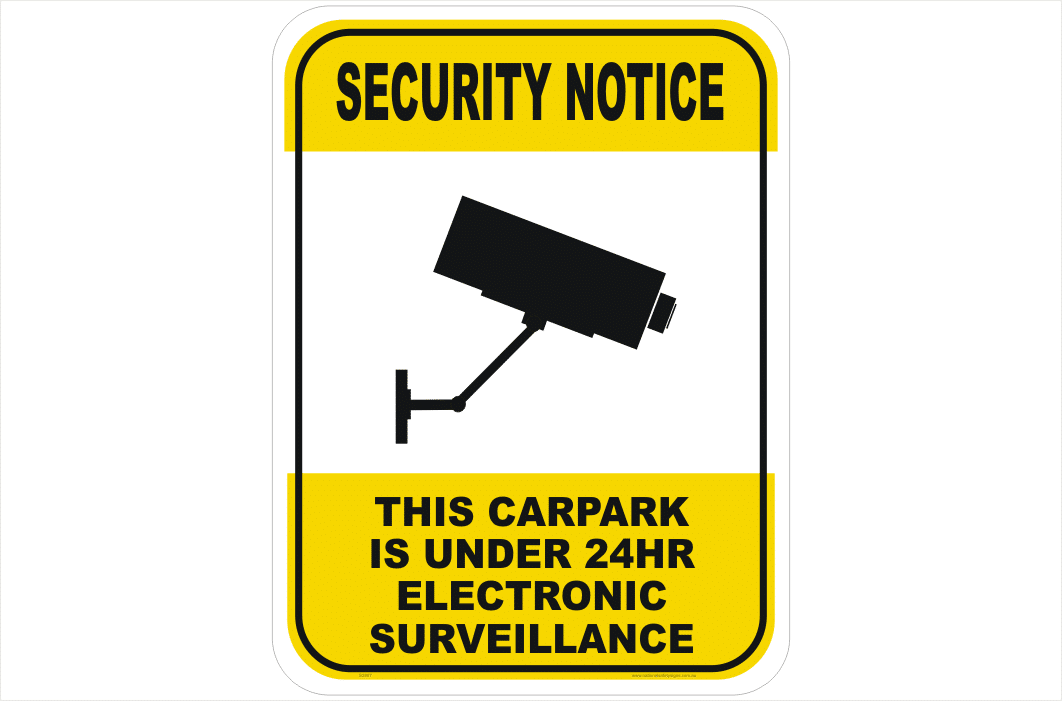 Security CCTV Camera Carpark