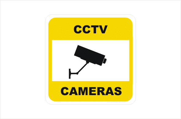Security Camera Stickers