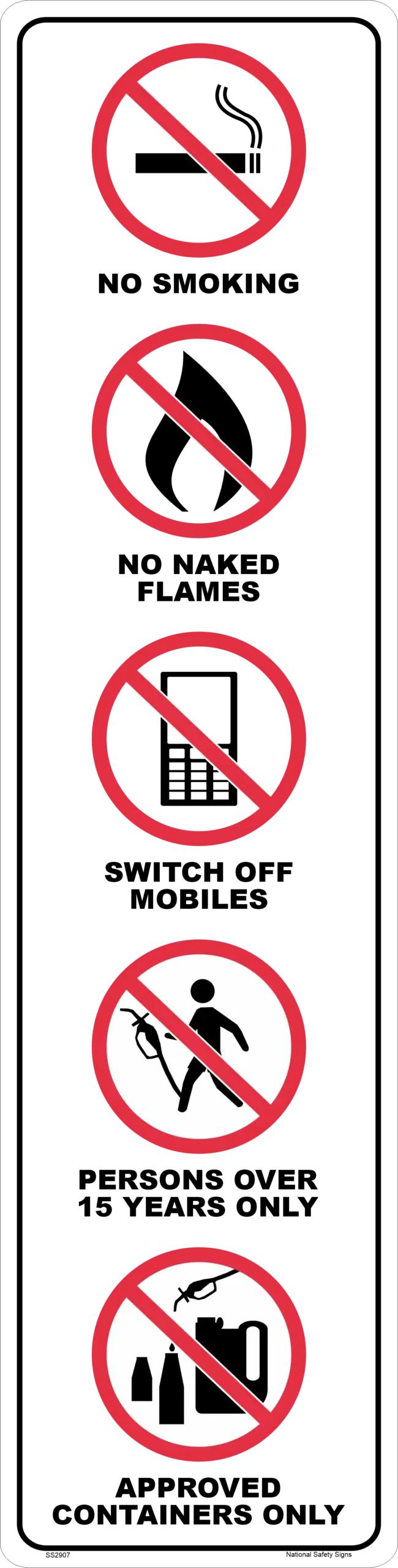 Service Station Prohibitions SS2907