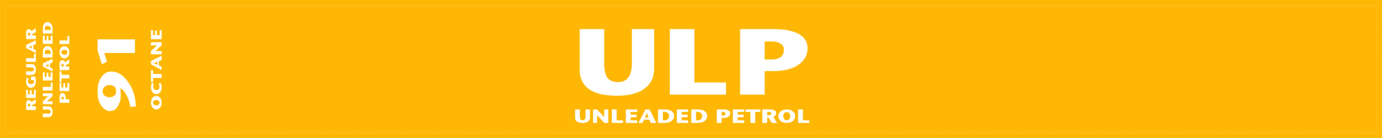 Unleaded 91 Fuel Labels SS2917