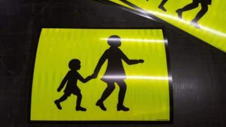 School Bus Warning sign