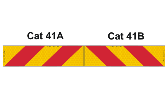 Cat 41 Rear Markers