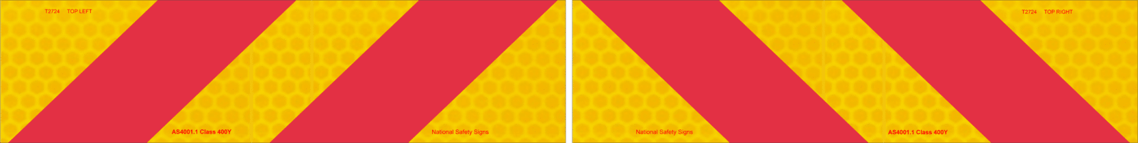 Cat 615 Rear Marker Strip T2724