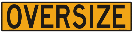 Oversize WA Sign T2734