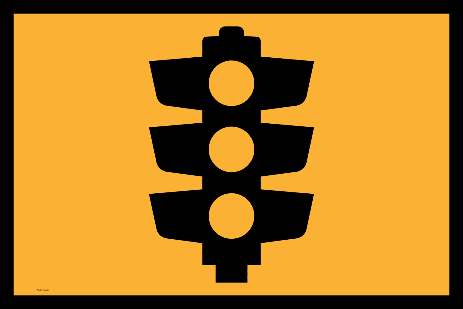 T1-30A Traffic Light sign