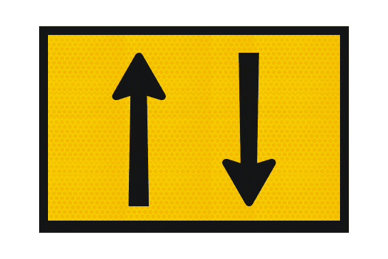 T2-24 Two Way Traffic Sign