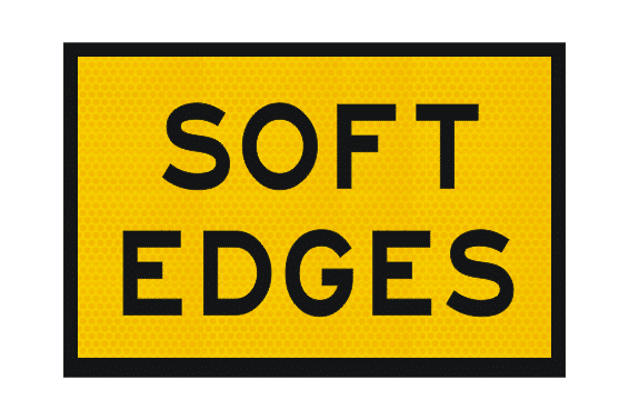 T3-6A Soft Edges Sign