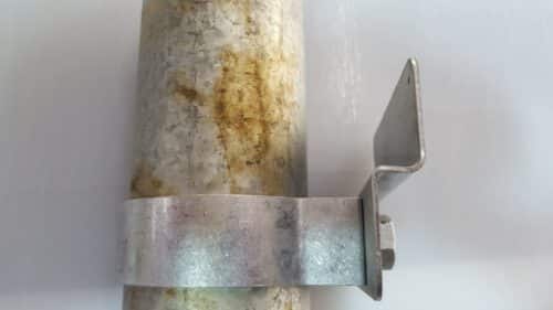 TD1 Converter bracket - Multi message Frame bracket for Pole Mounting