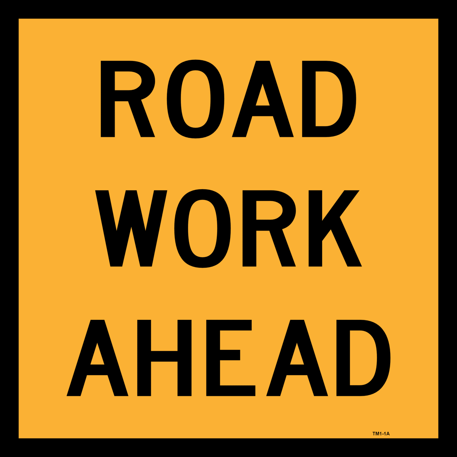Multi Message Roadwork Ahead Sign MM920