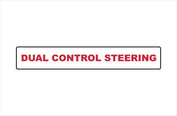 dual control steering