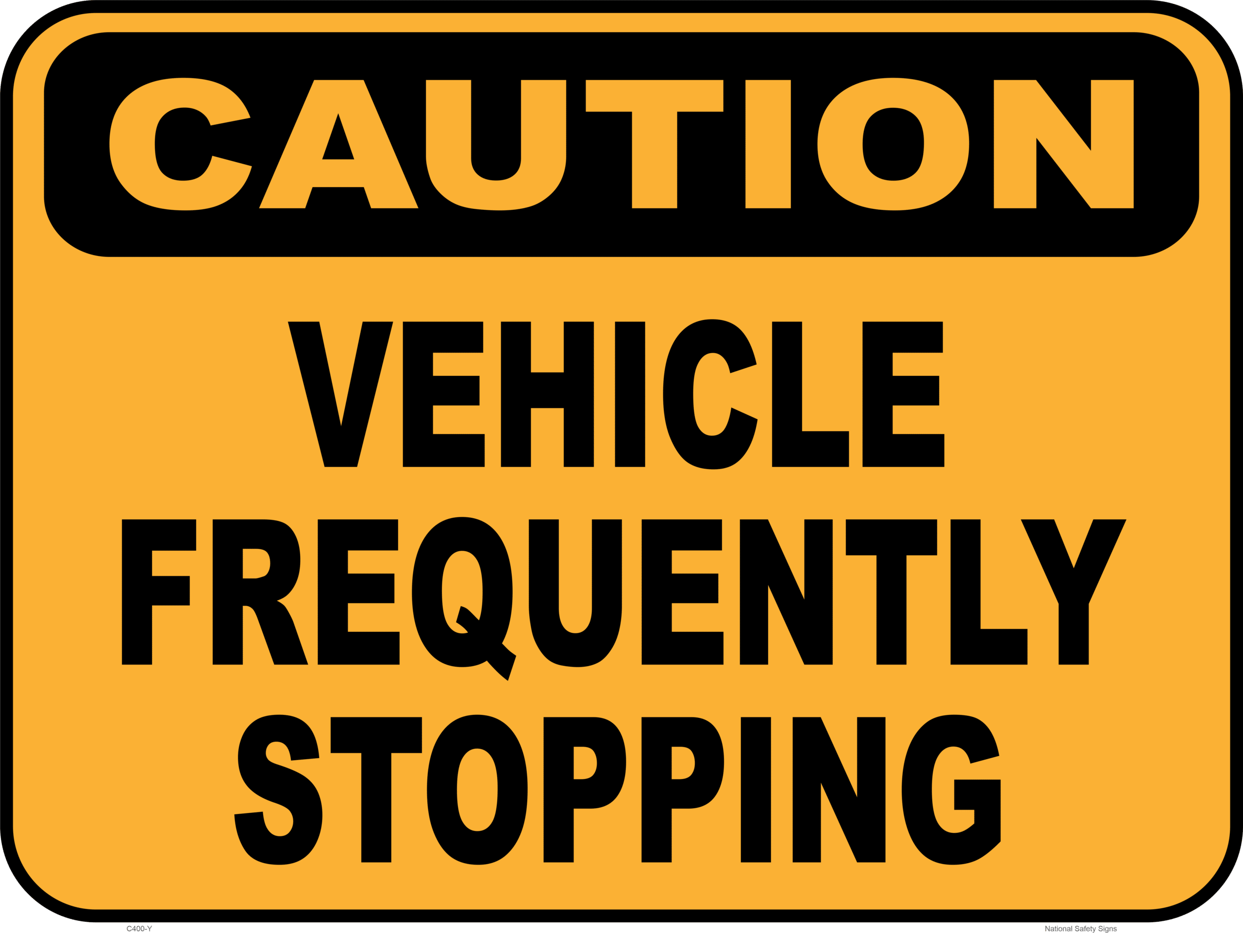 Vehicle Frequently Stopping V2677