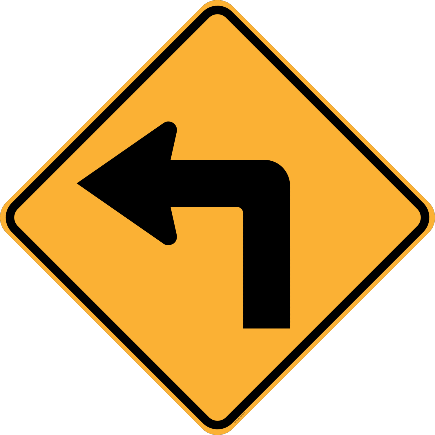 Left Corner Sign RD215