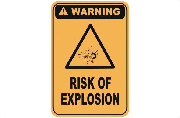 Risk of Explosion