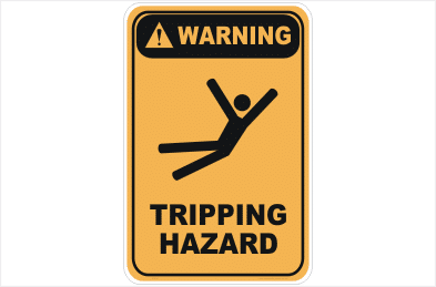 Tripping Hazard