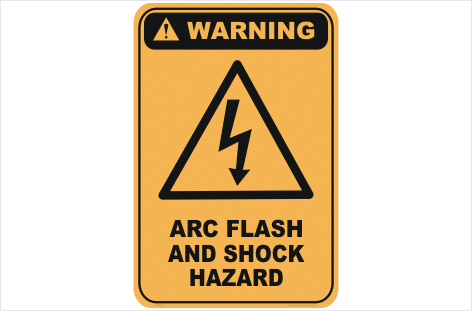 Arc shock Hazard