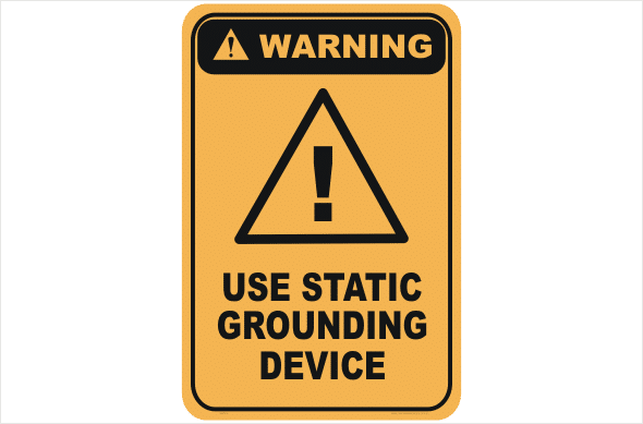use static grounding device
