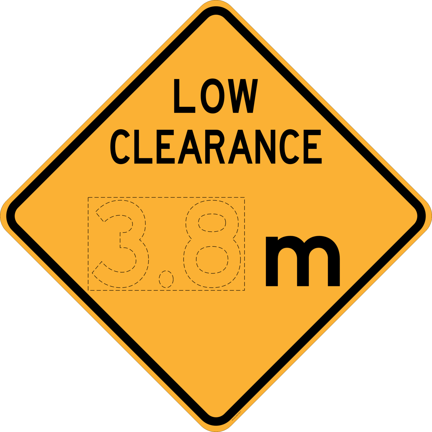 W4-8 Low Clearance (X.X)m
