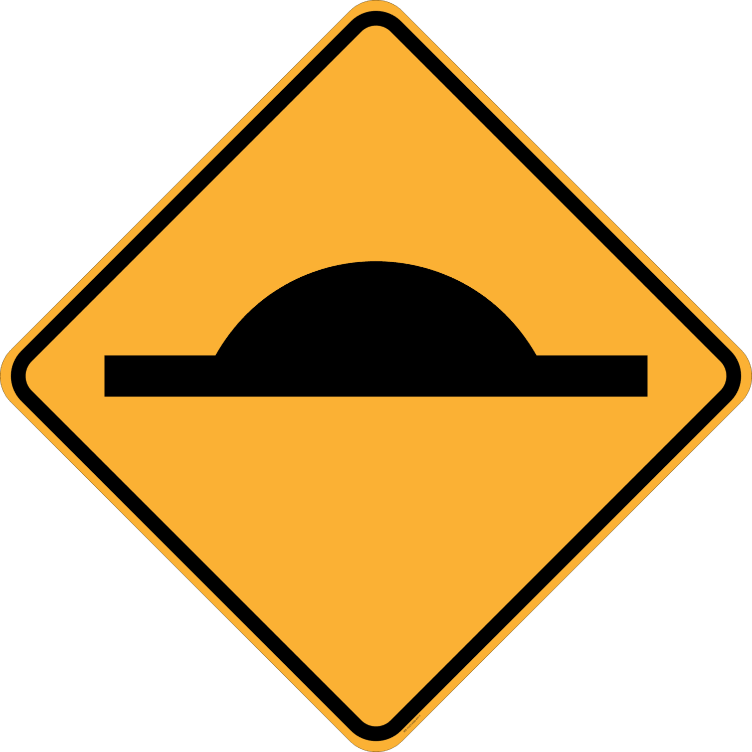 W5-10 Road Hump