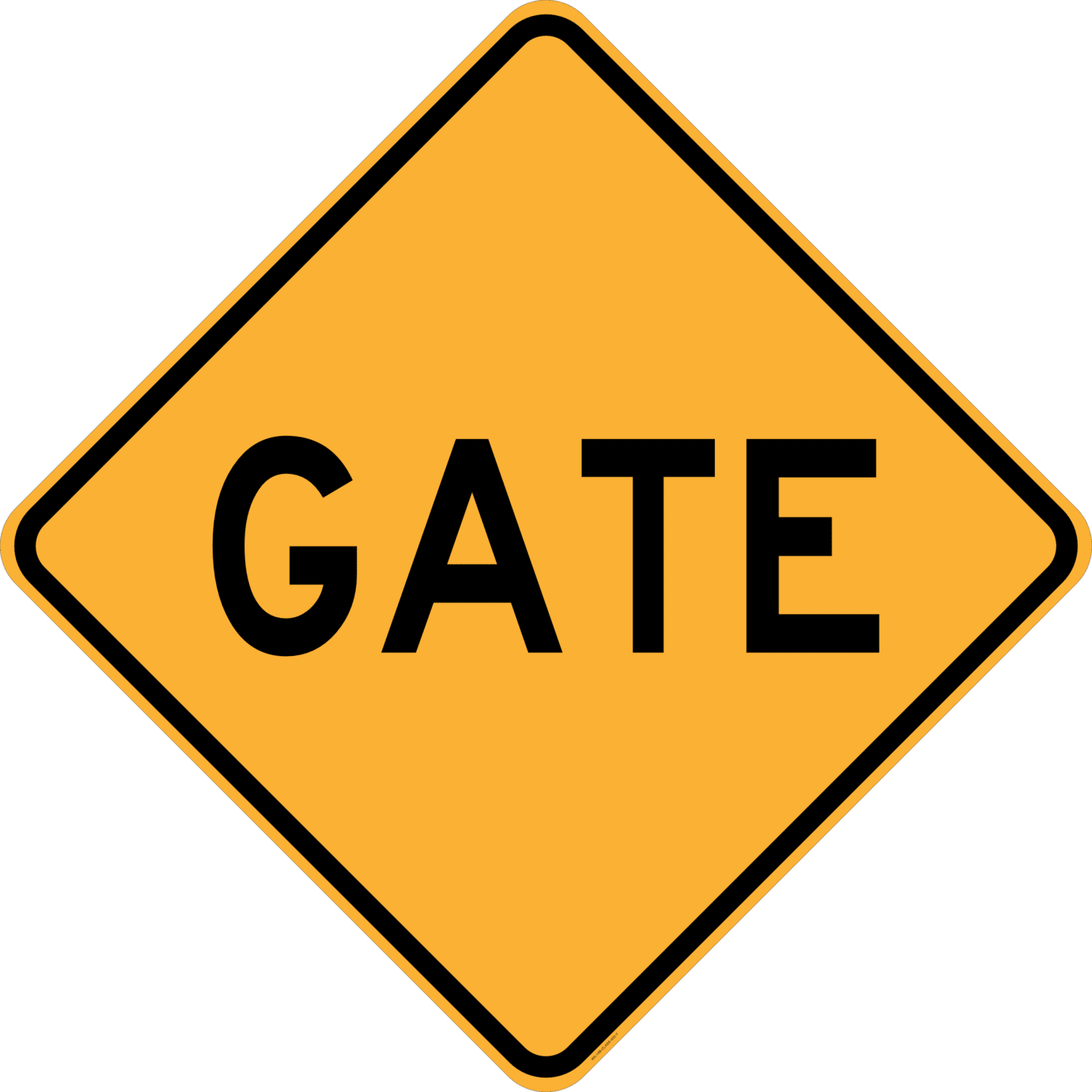 Gate Diamond Sign RD589