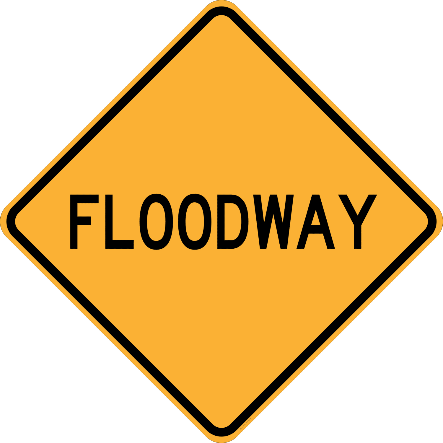 W5-7-1 Floodway
