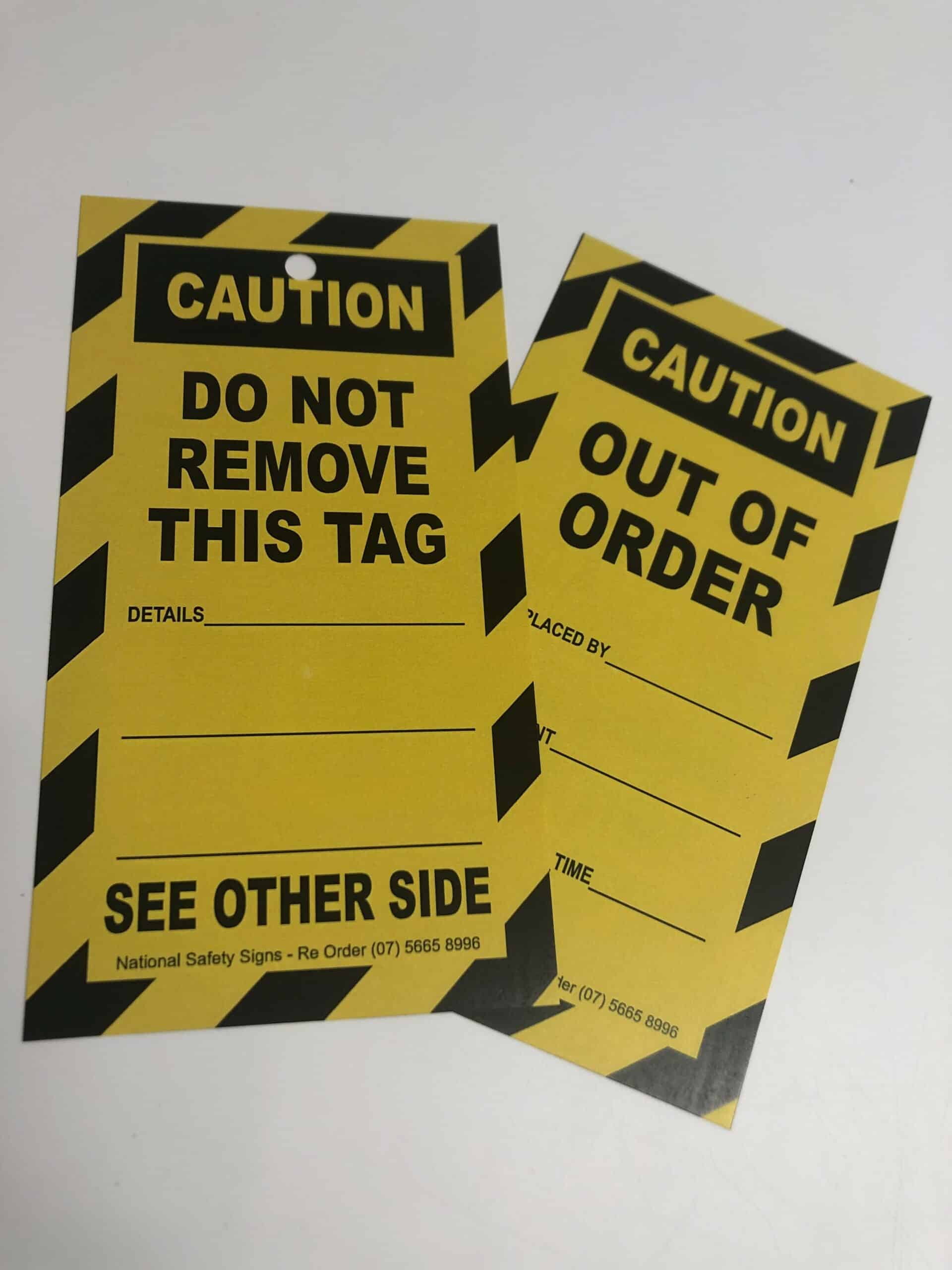 Out of Order Tag LT1001