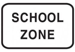 school zone Sign