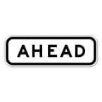 Ahead Sign