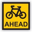 Cyclist Ahead Sign
