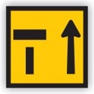 Lane Status Sign - Left Lane Closed