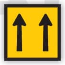 Multi Message Lane Status Sign Both Lanes Open